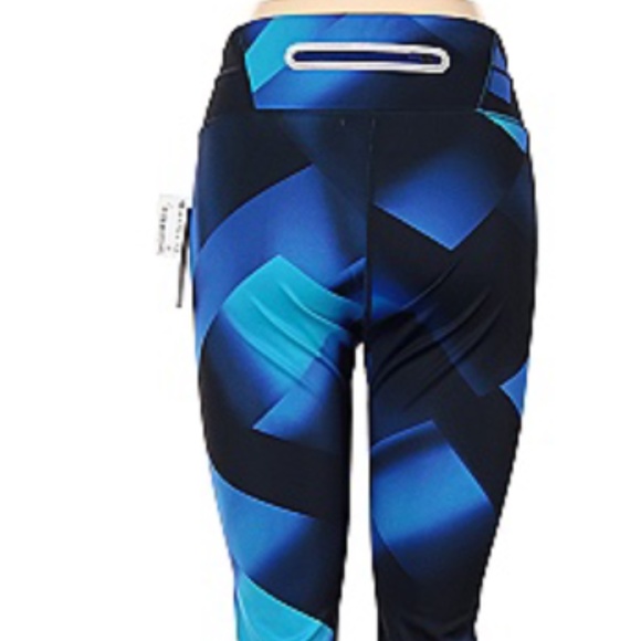 NWT Athlete Beautiful Royal Blue Leggings in Size Large - Excellent Condition - Picture 4 of 6